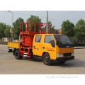 mini diesel platform scissor lift truck for sale